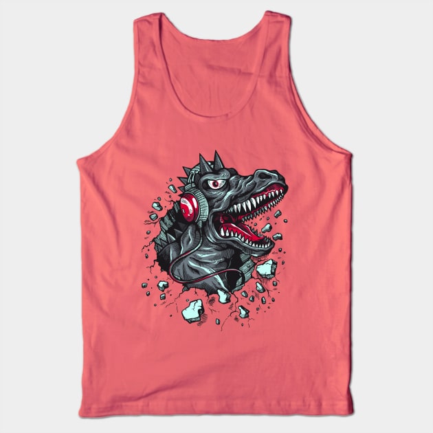 Dark Dragon Kids Tank Top by moha1980